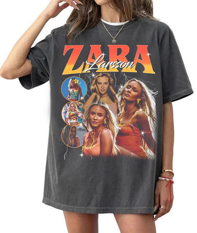 Summer Zara - Camiseta retro de Zara Larsson, camiseta