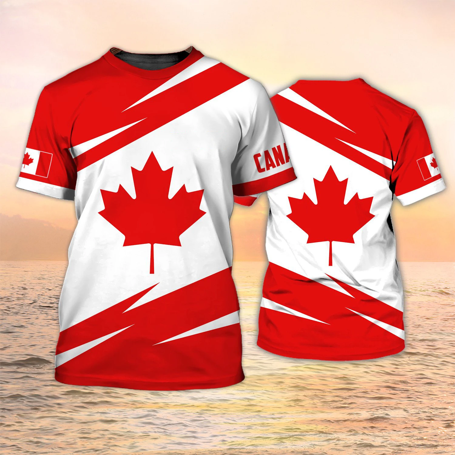 Summer Clothing Women Canada - Camisetas con estampado 3D de la