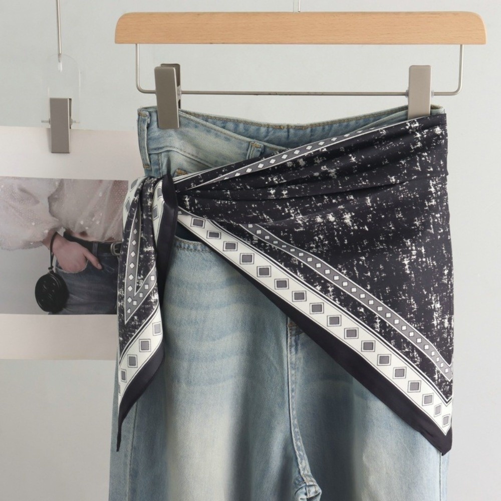 Nueva bufanda de satén para mu - Summer Clothing Wraps reseña y precio