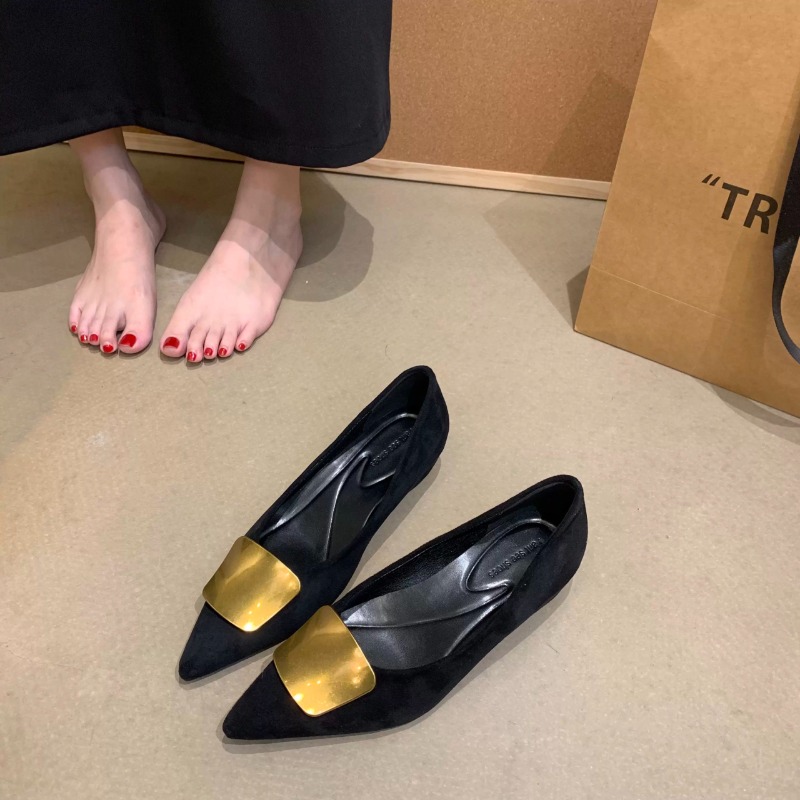 Zapatos de tacón bajo para muj - Summer Clothing Stores reseña y precio