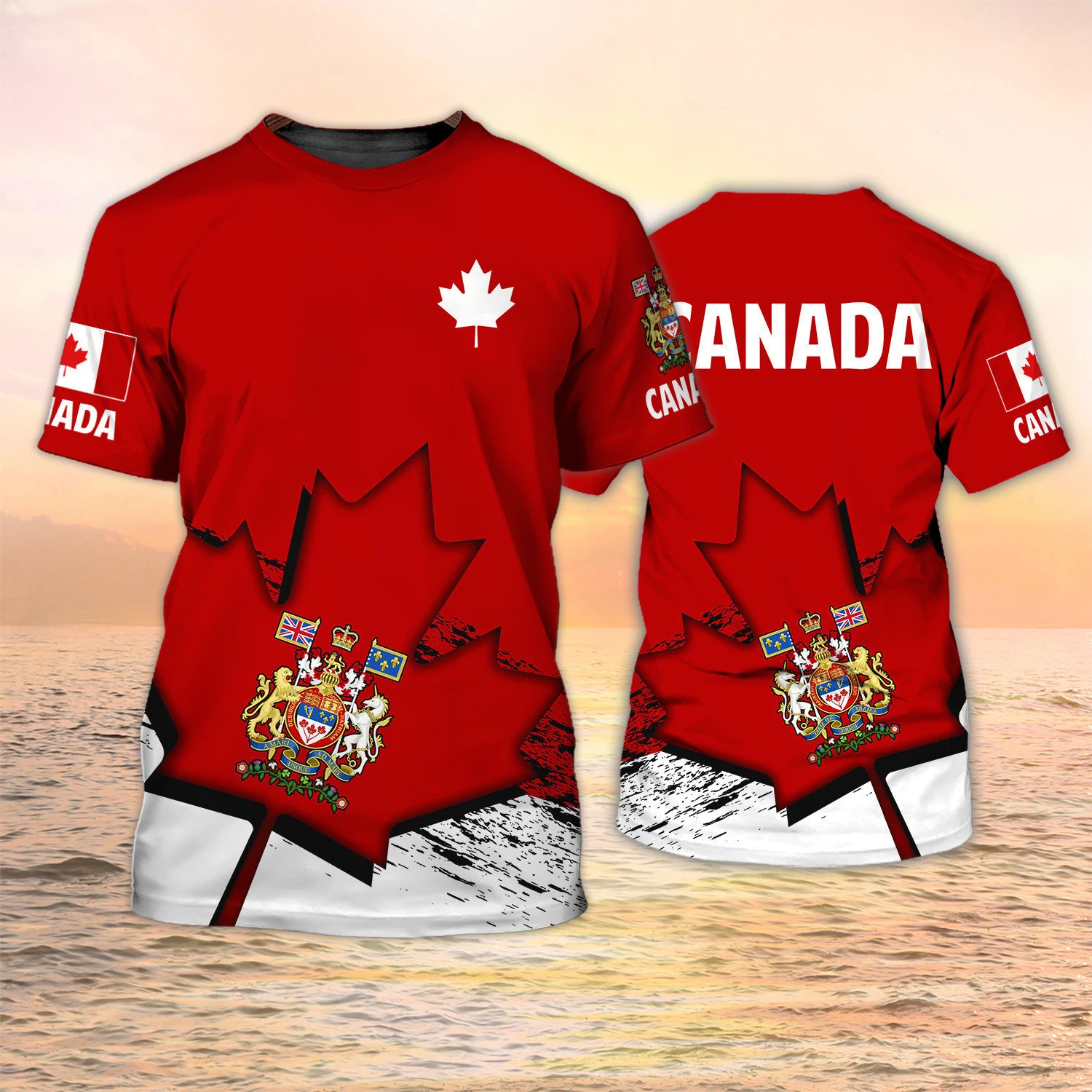 Camisetas con estampado 3D de  - Summer Clothing Women Canada reseña y precio